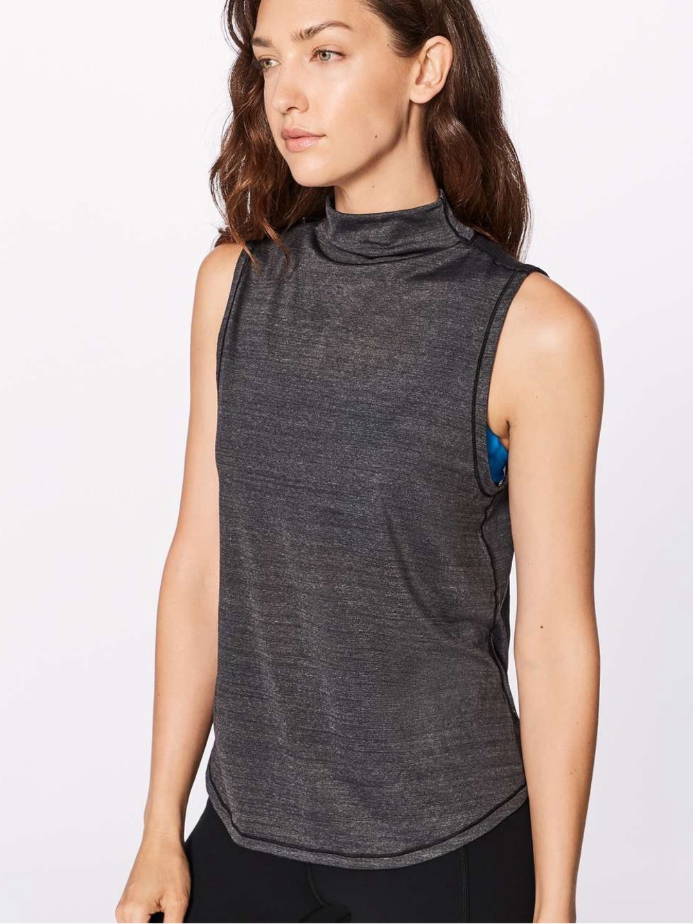 Lululemon Twist and Reach Tank Top - Charcoal
